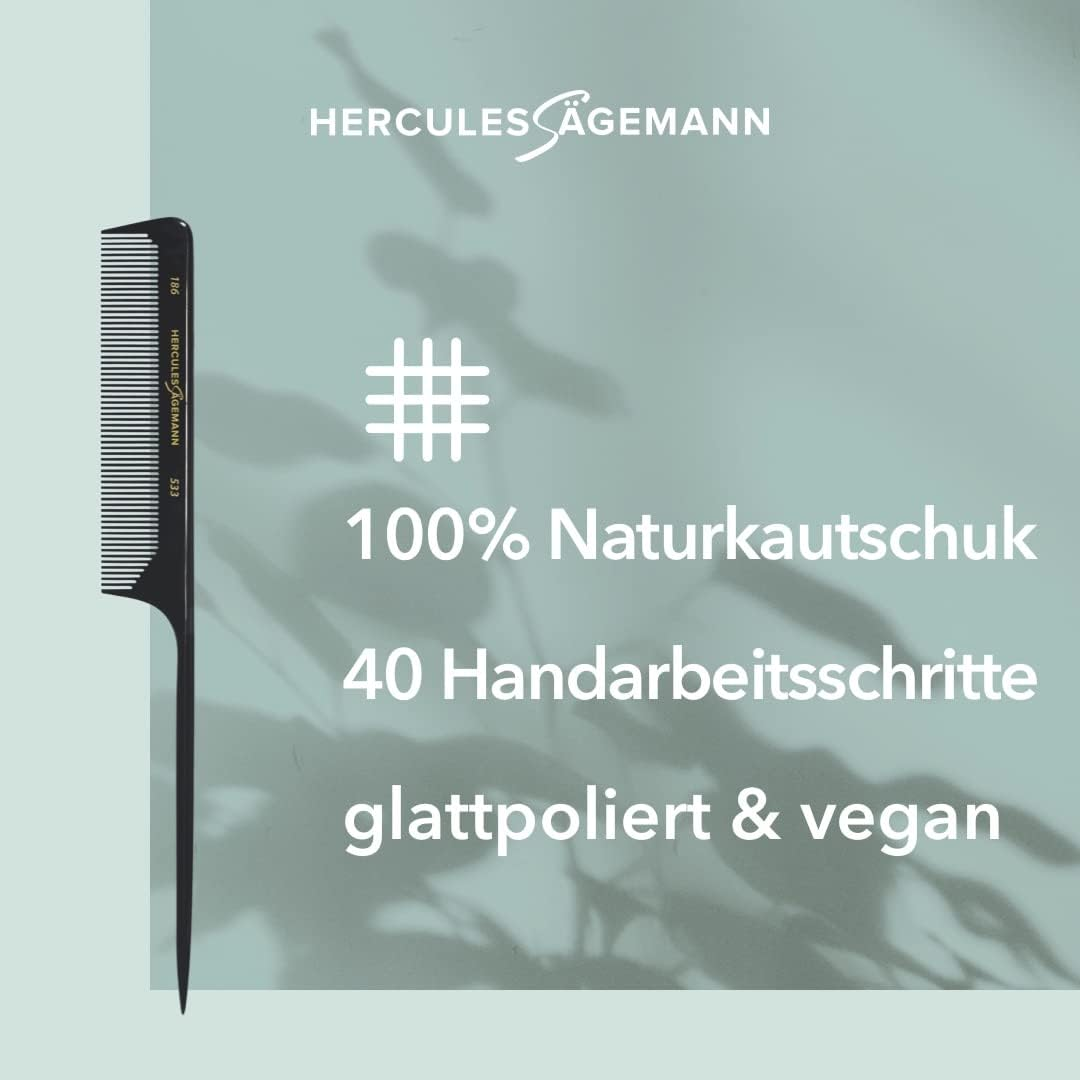 Stielkamm 7 3/4, Runderer Stiel image number 2