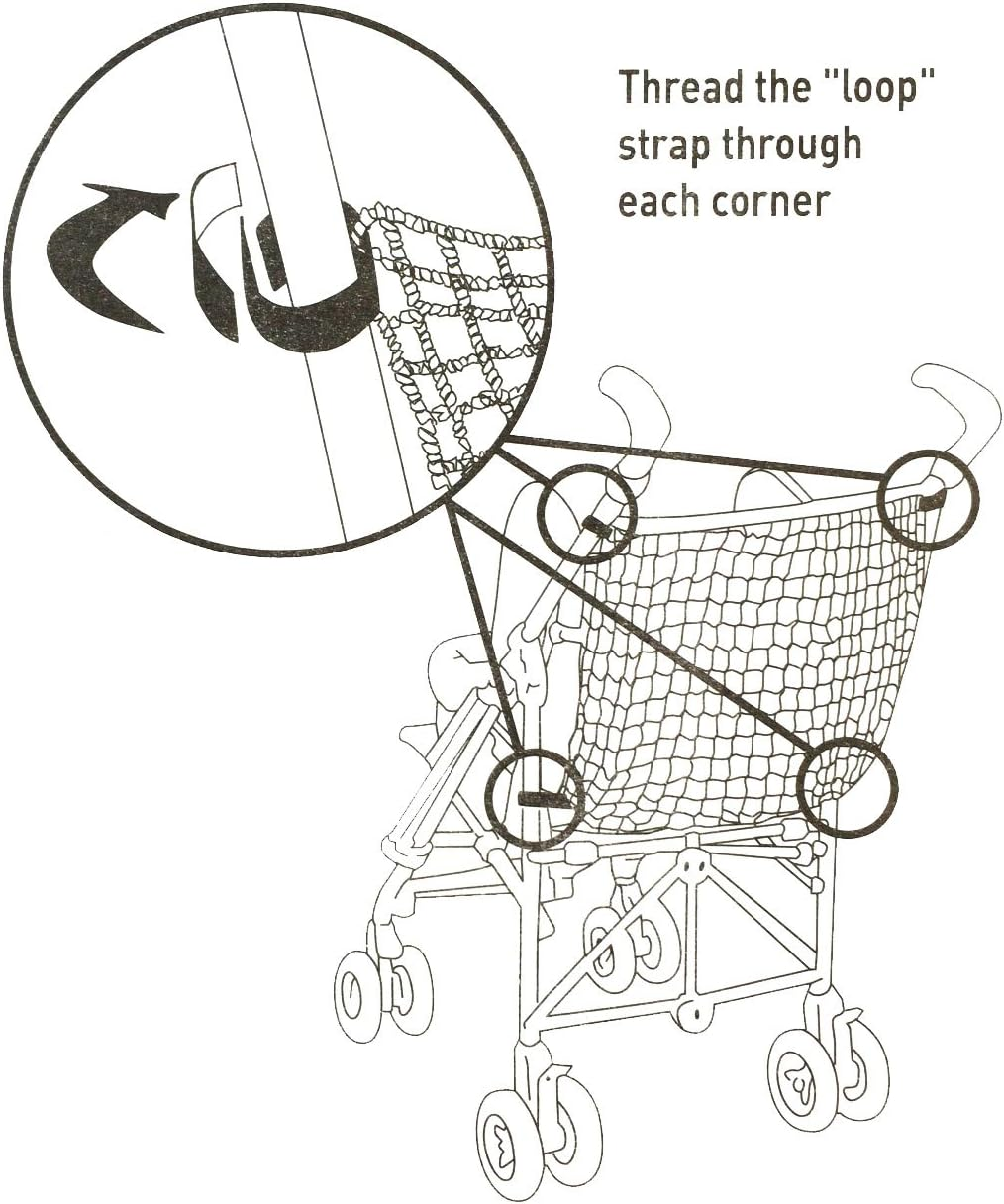 Dreambaby Stroller Net Bag, Black image number 6