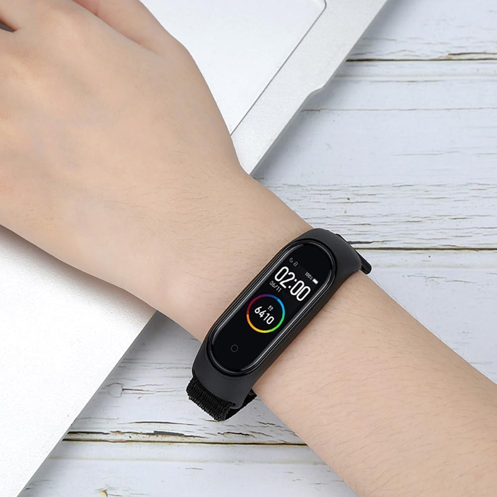 Blue Wrist Watchband for Xiaomi Mi Band 6/5/4/3 Watch Nylon Band Strap Replacement AU image number 6