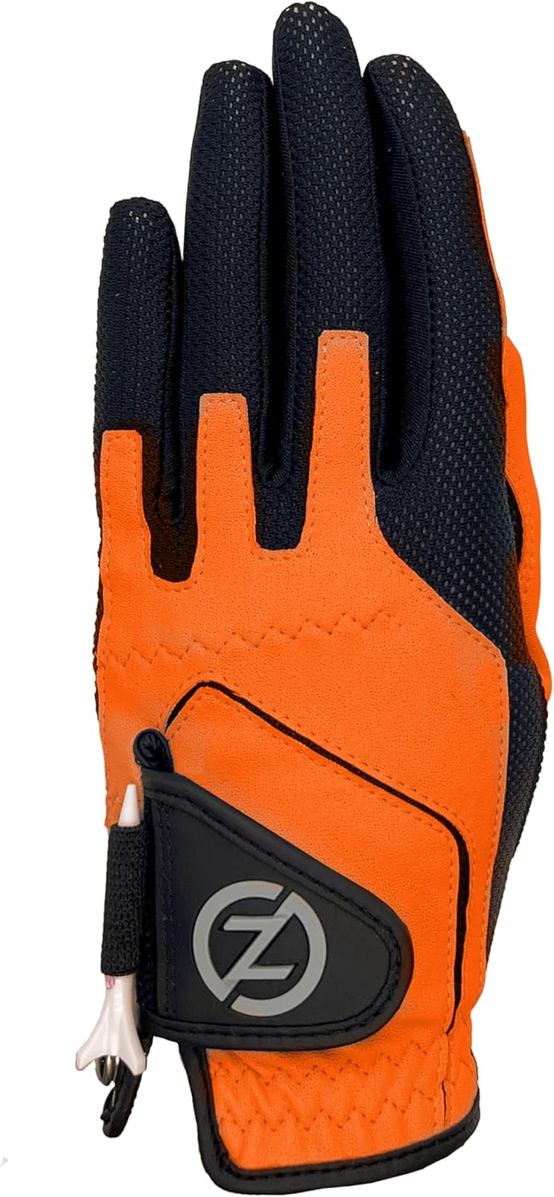 Zero Friction Junior Compression-Fit Synthetic Golf Gloves, Universal Fit One Size