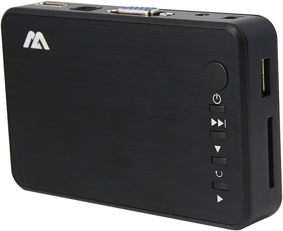 HDMI Portable Media Player, Buyee 1080P Full HD TV Digital Portable Mini Media Player Support All HD Format like MKV, H.264, Blu-Ray and 3D Movies image number 5