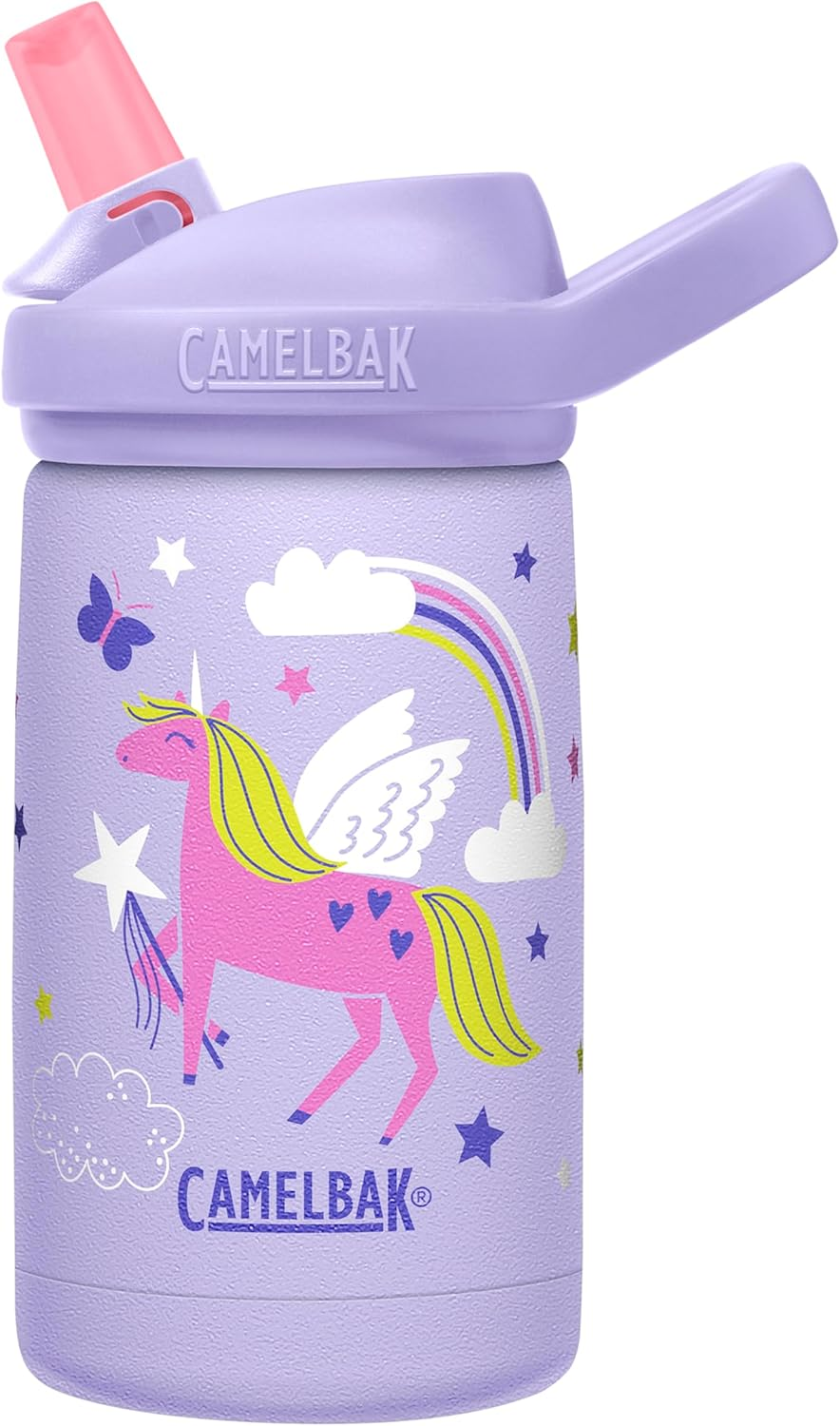 Camelbak Eddy+ Kid'S Vacuum Insulated Stainless Steel Water Bottle, Magic Unicorns
