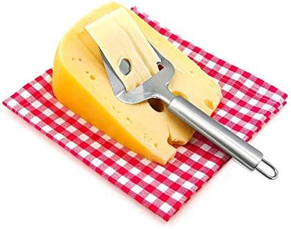 1Pcs Stainless Steel Cheese Slicer, Cheese Cutter Cheese Planer Blade Cutter Plane Slicer Kitchen Tool, Ergonomic Handle Design, Perfect for Semi Hard Cheese Soft Cheese image number 5