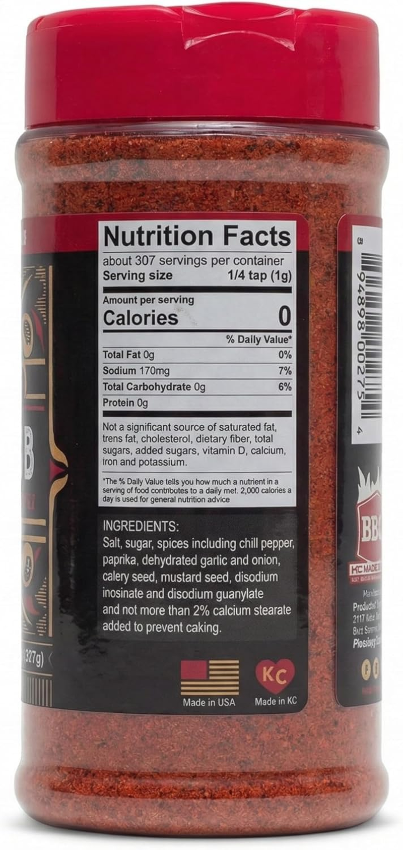 Plowboys BBQ Yardbird Rub Jar, 14 Oz image number 1