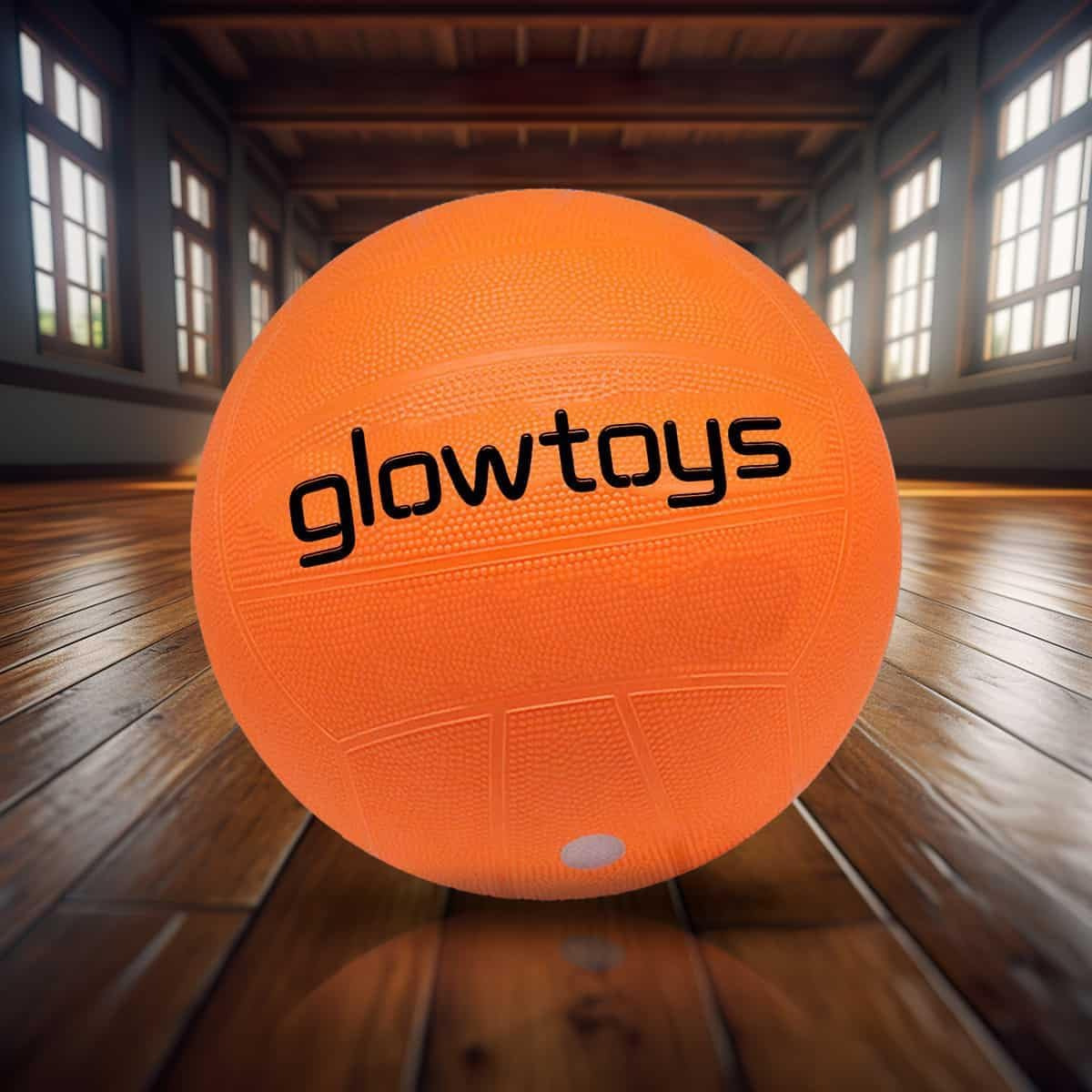 After-Dark Netball: LED Light up for Night Games - Durable Material - 2 LED Lights That Are Impact Activated - Bright in the Dark - Comes with Batteries and Free Pump! image number 1