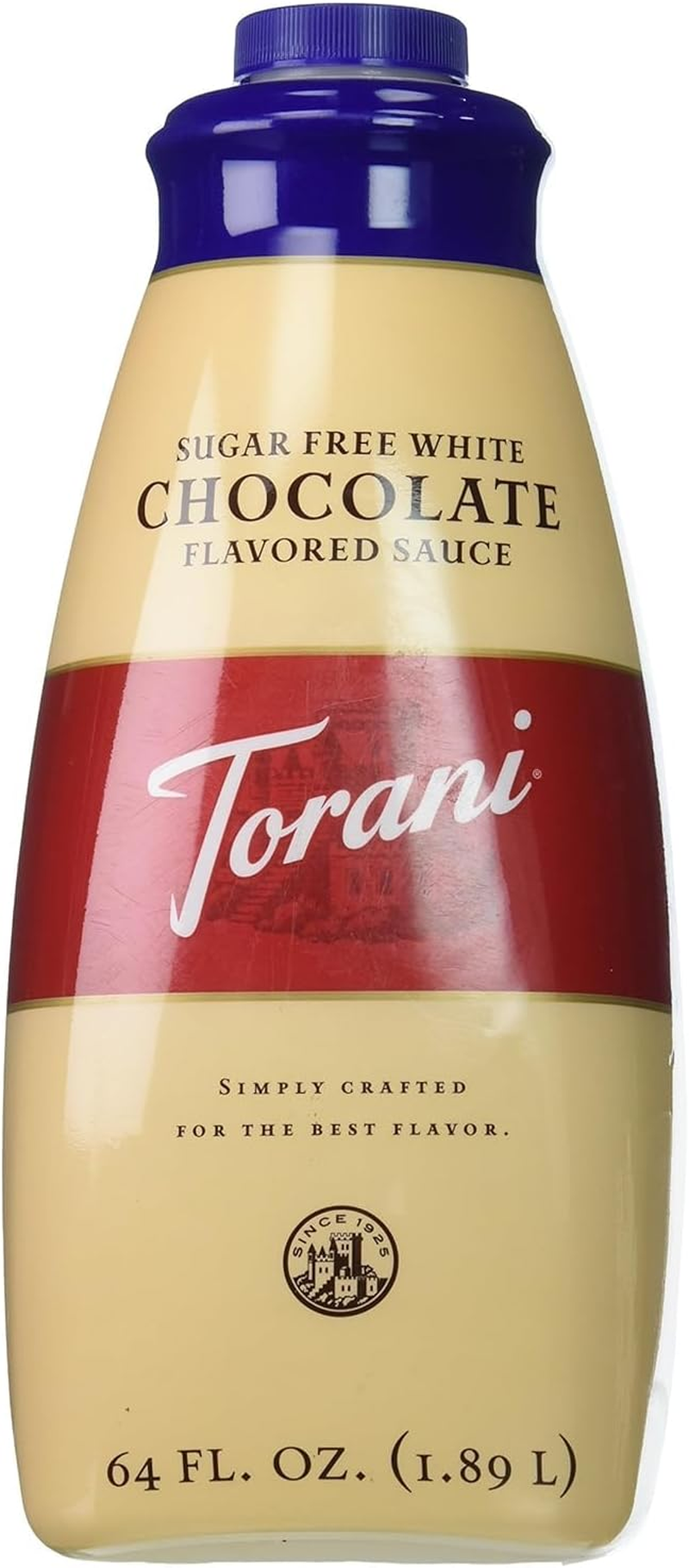 Torani Sugar Free Sauce, White Chocolate, 64 Ounces image number 3