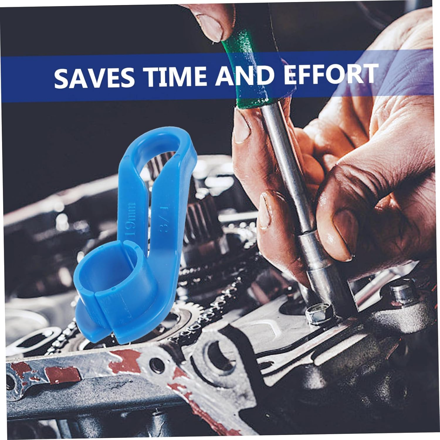 Zerodeko 7Pcs Line Disconnect Tool Set Durable Automotive Maintenance Tools for Line Remover Ergonomic Hand Tools for Efficient Repair image number 4