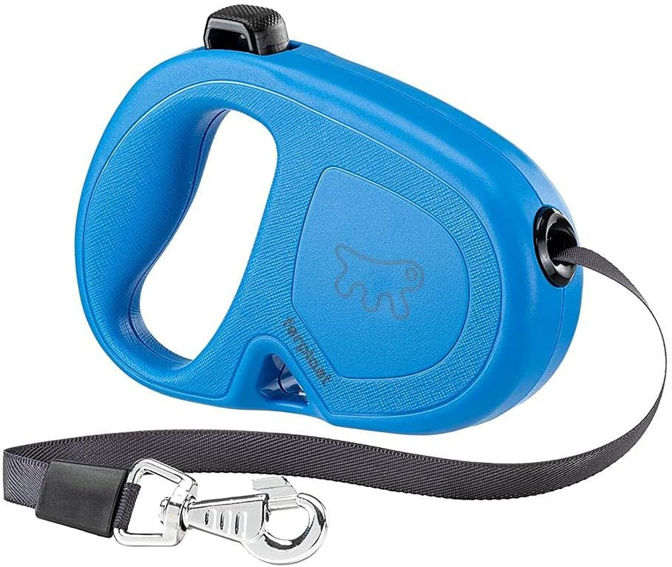 Ferplast Flippy One Tape Dog Leash, Blue, Medium