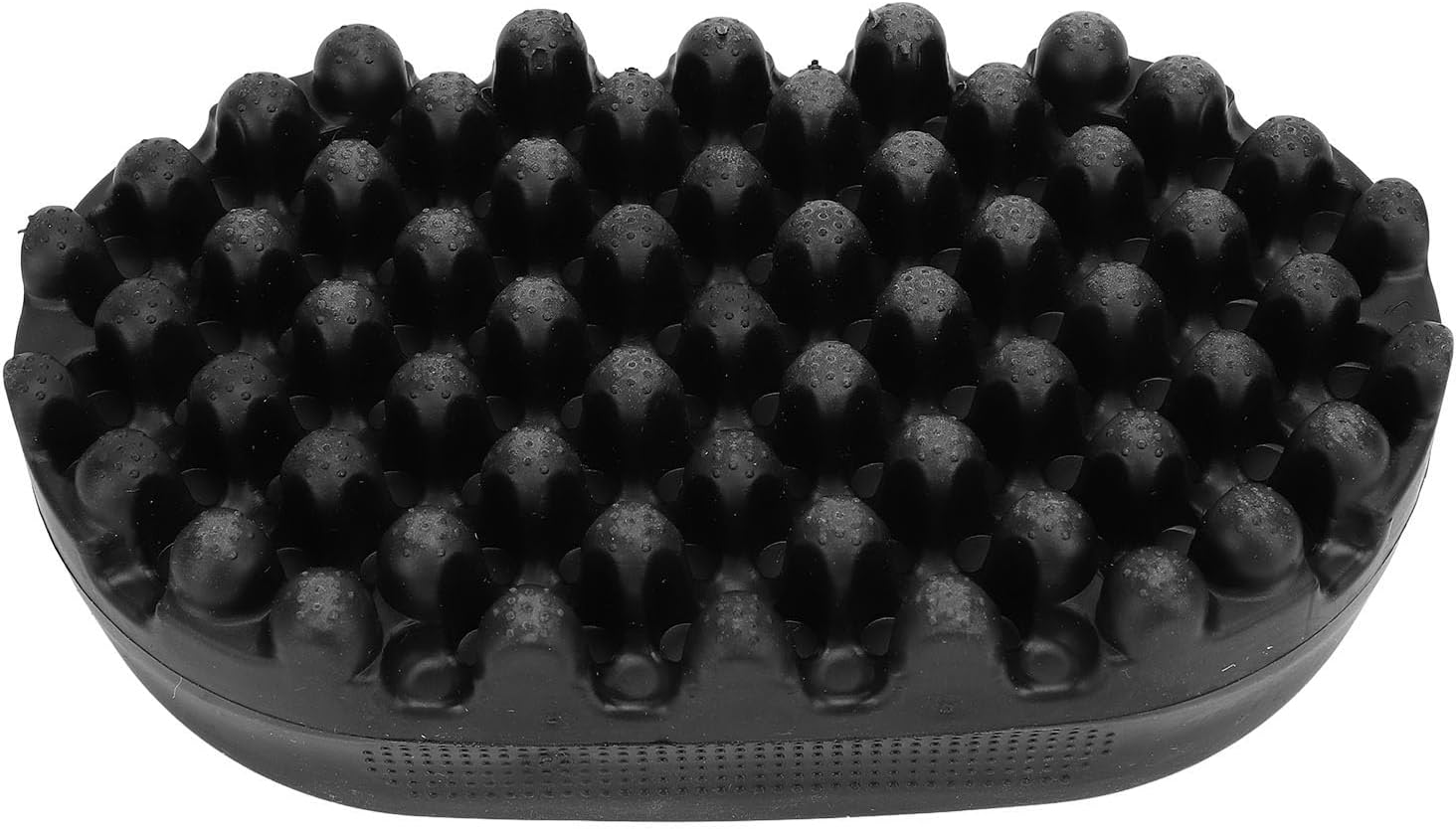 ASHATA Silicone Curl Brush, Curling Twisted Hair Brush, Afro Hair Sponge Barber Brush, Washable Afro Braid Dreadlocks Comb, Hair Twist Curl Comb for Barber image number 2