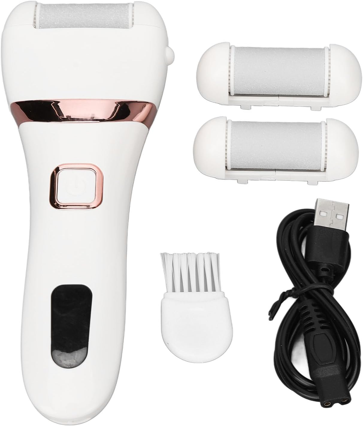 Potable Pedicure Supplies for Home, Electric Feet Callus Remover Rechargeable Automatic LED Display, Foot Callus Remover with 2 Gears Adjustment Foot Scrubber Filer image number 5