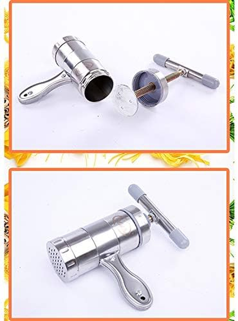 Kitchenware Gadgets Household Stainless Steel Manual Pasta Machine Hand Pressure Noodle Machine Noodle Maker with 5 Models Kitchenware Gadgets image number 5