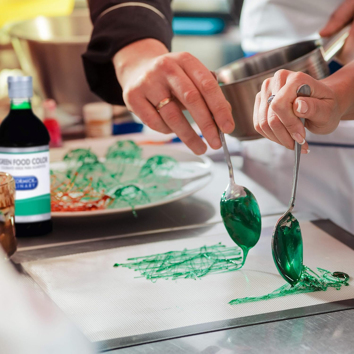 Mccormick Culinary Green Food Color, 1 Pt, Premium Quality and Color in Every Batch, Great for Holiday and Event Recipes