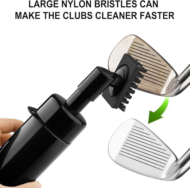 Coehaopike Golf Club Cleaner Brush Set, Golf Water Brush with Club Groove Sharpener Tool, Leakproof Golf Club Water Brush Essential Golf Accessories for Men Women Golf Gifts image number 4