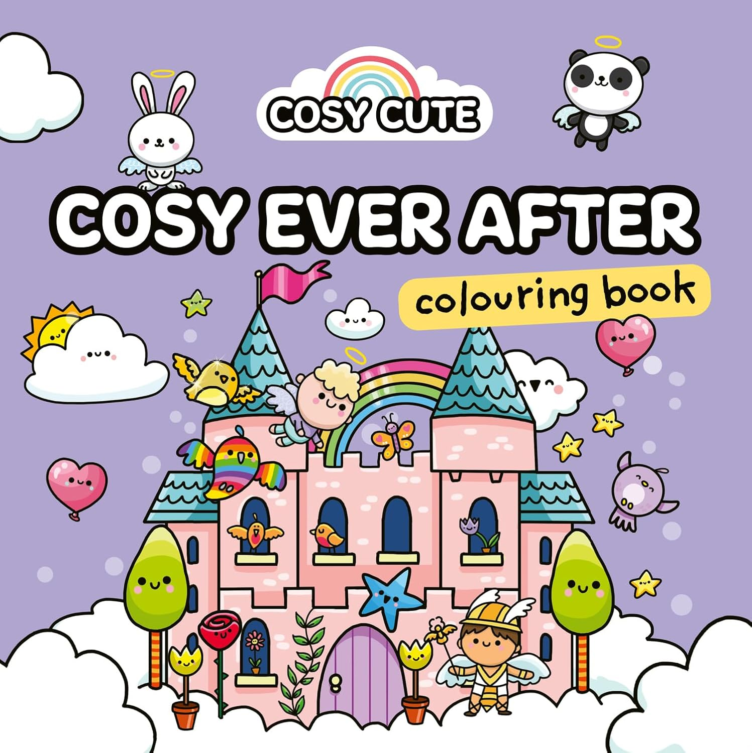 Cosy Cute Cosy Ever after Colouring Book: a Fairytale Cozy Colouring Book for Tweens, Teens and Adults to Relax With! for Fans of Coco Wyo and Tiktok Colouring image number 5