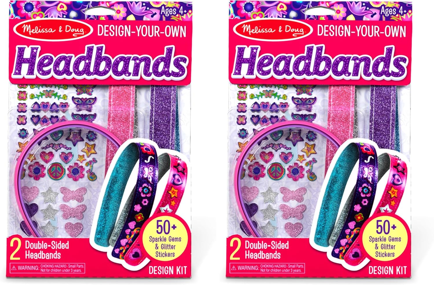 Melissa & Doug - Design-Your-Own - Headbands - Multi (Pack Of 2)