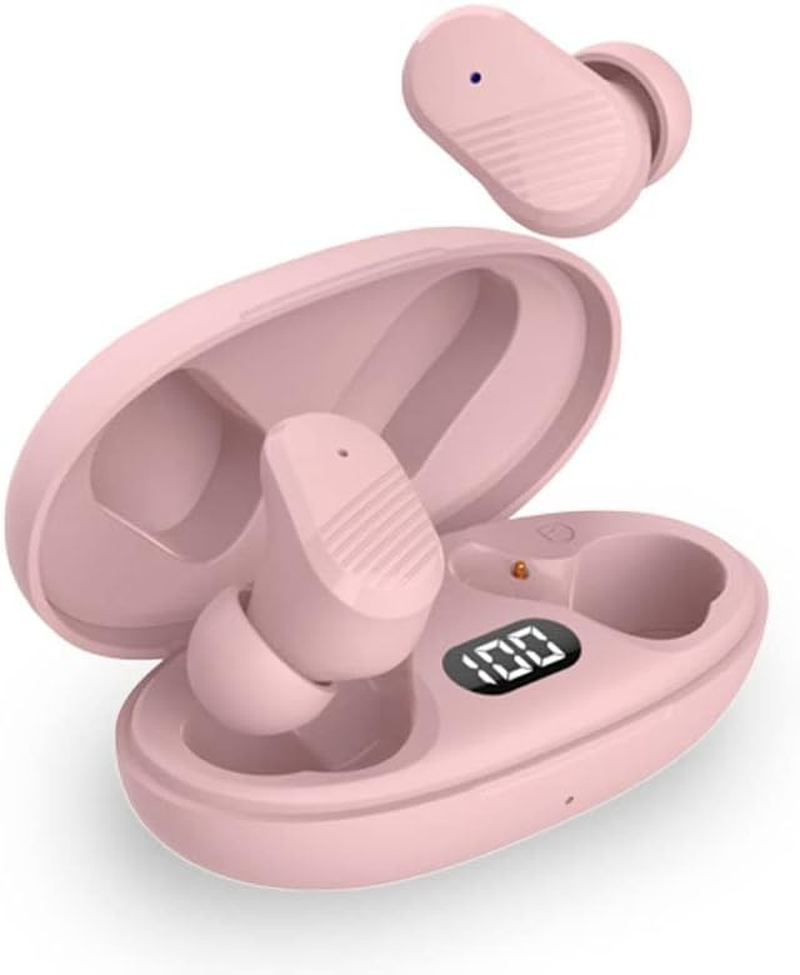 Stereo Bluetooth Dual Pod Earbuds Cool Feel Pink image number 4