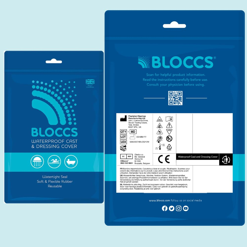 Bloccs Waterproof Knee Cover, Adult (Small) image number 6