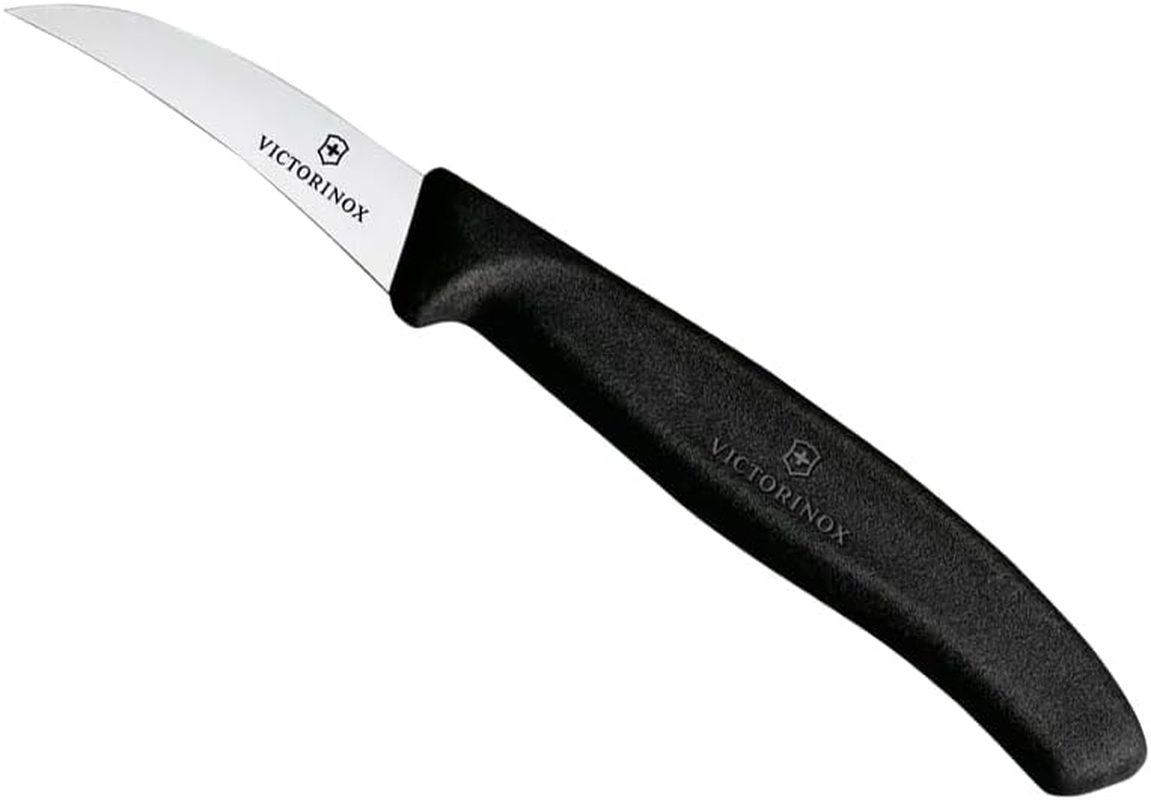 Victorinox Swiss Classic Curved Blade Shaping Knife, Black, 6.7503