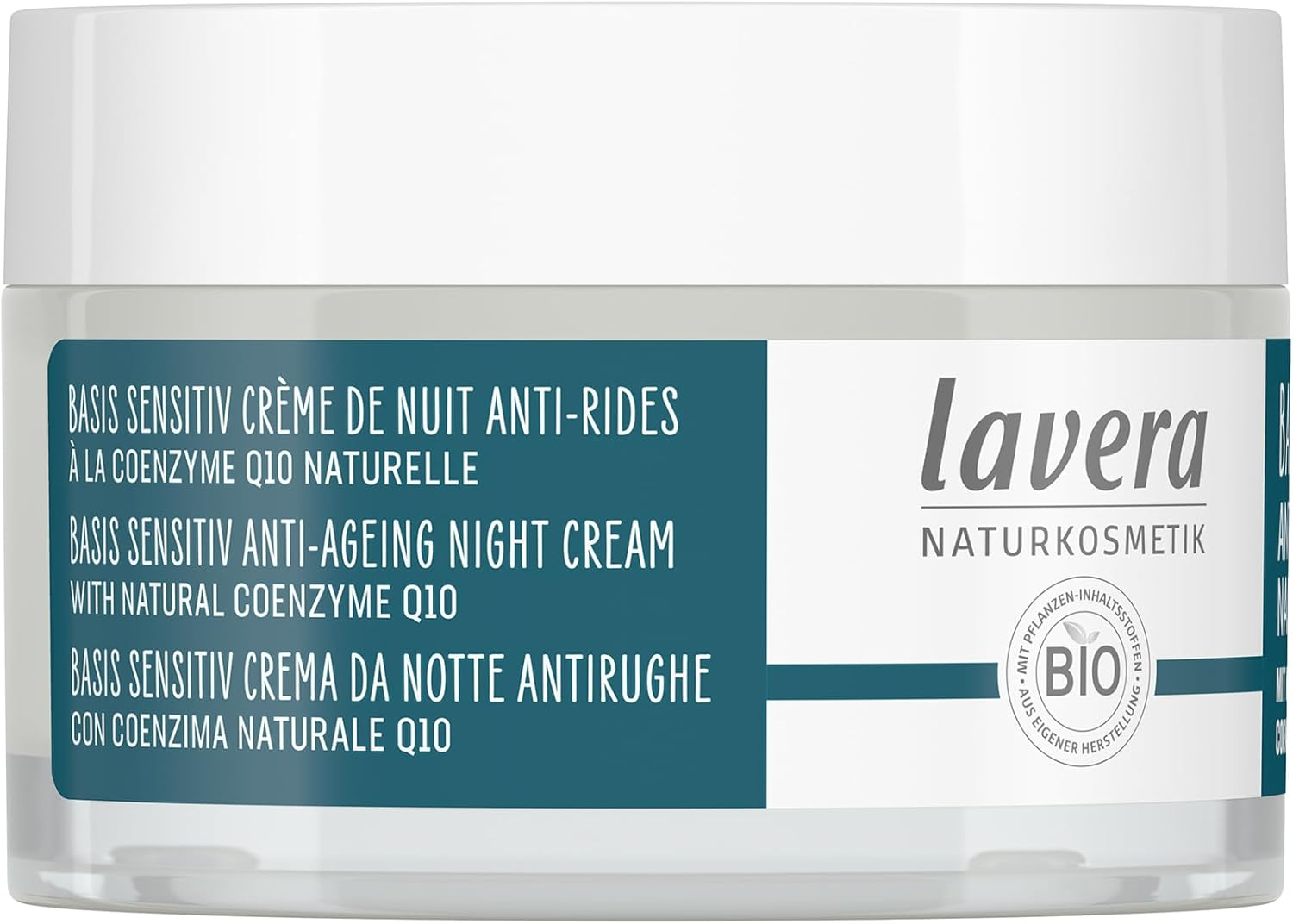 Lavera Basis Anti-Ageing Night Cream Q10, 50 Ml image number 2