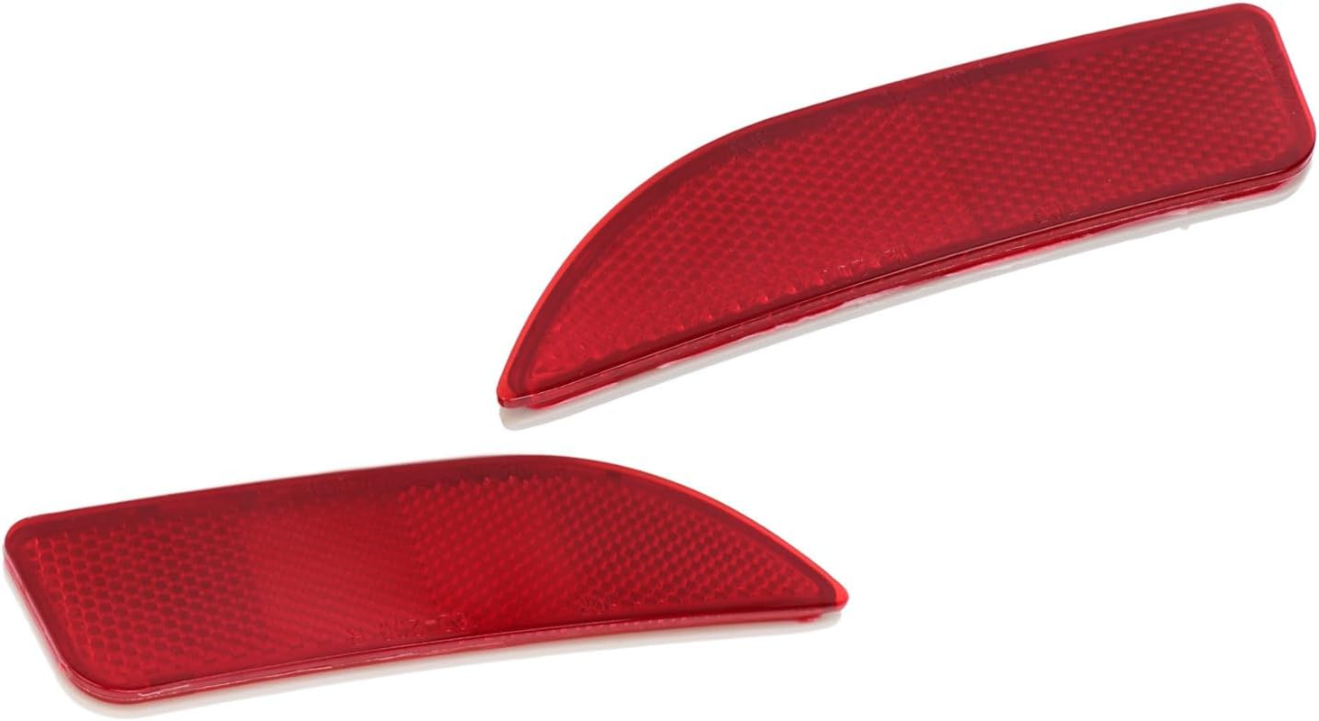 2Pc Rear Bumper Lamp Reflector Light for 2011-2013 | Plug-And-Play Installation with High Durability and Weather image number 1