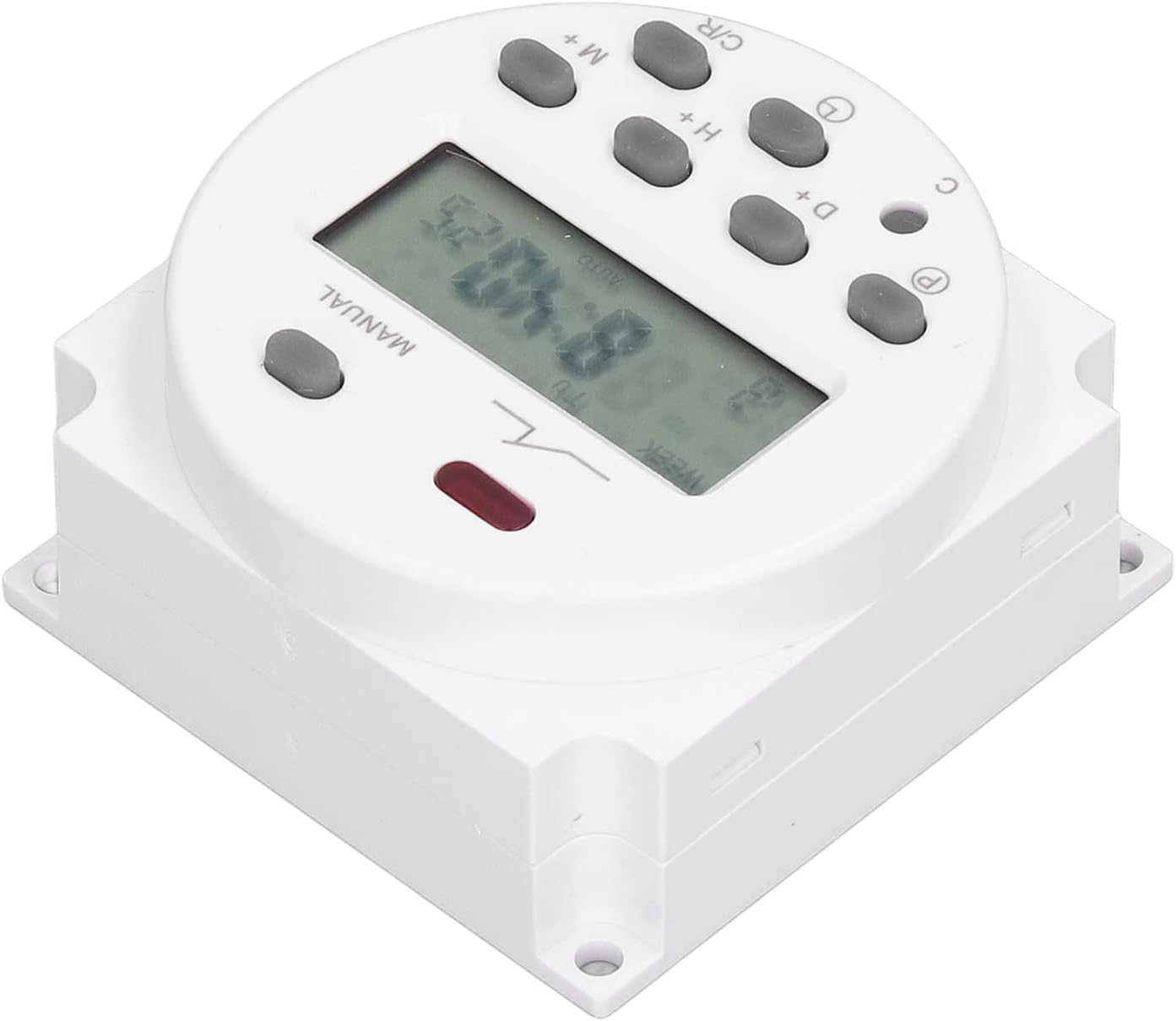 Programmable Timers, Electronic Timer Plug-In Wiring 16 Switching Programs for Household Appliances for Lighting Systems (AC220-240V) image number 1