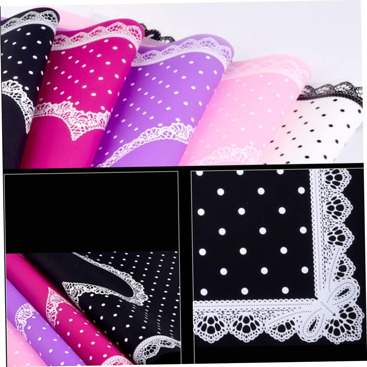 GANAZONO Foldable Silicone Hand Pillow for Manicure Nail Art Cushion Mat Portable Washable Salon Tool Purple image number 3