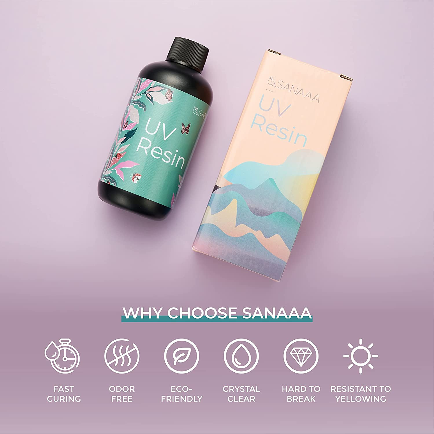 UV Resin 200G One Minute Fast Curing Clear Hard Type for Polymer Clay Seal, Tumbler, Pen, DIY Earring Pendant Jewelry Making image number 4