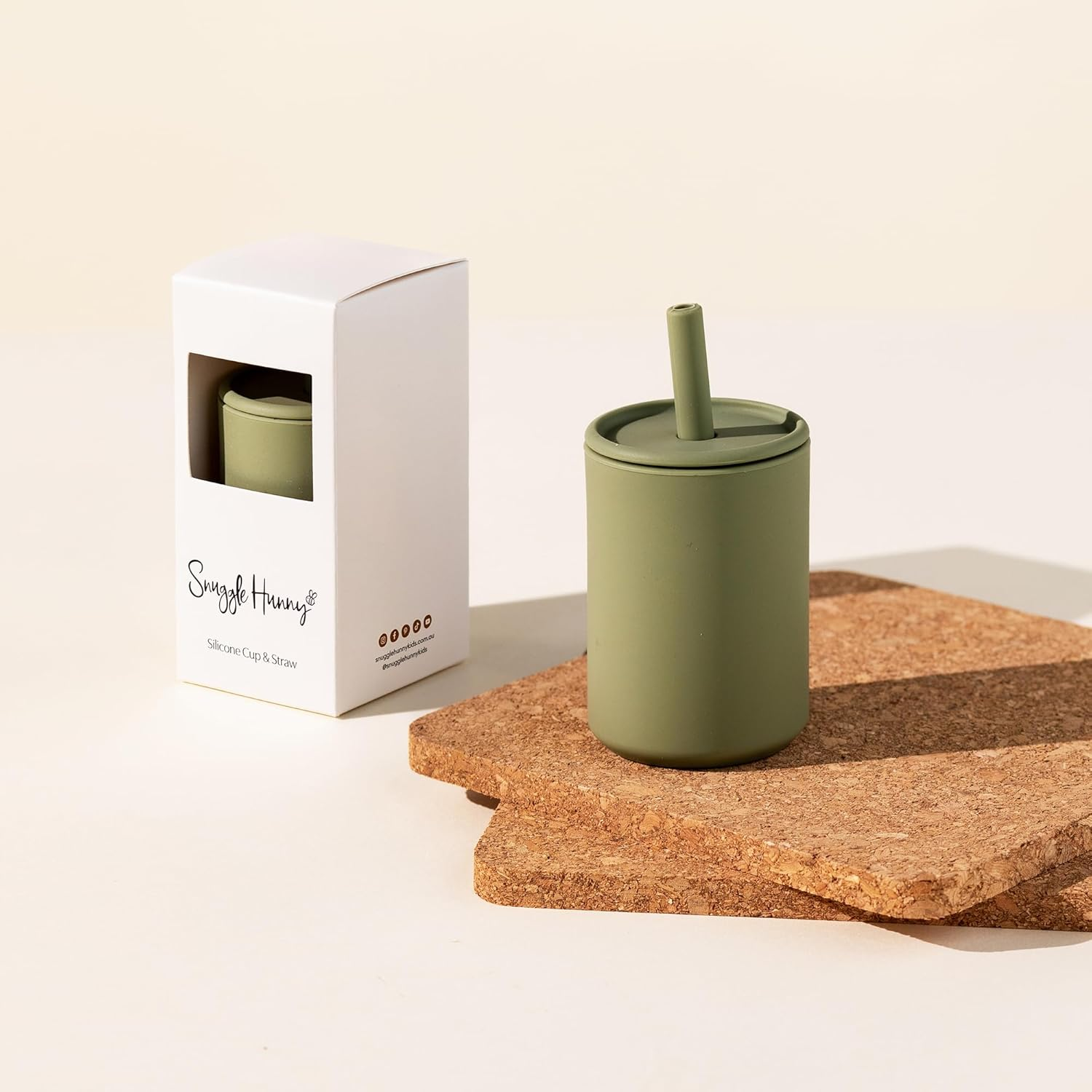 Luxury Baby & New Parent Hamper | Birthing Bernie Gift Box by Good Day People | Thoughtful Baby & New Parent Gift Set with Polka Non-Alc Sparkling, Baby Bubble Bath, Swaddle Wrap, Sippy Cup & Travel Candle &ndash; Baby Shower & Newborn Celebration Box image number 2