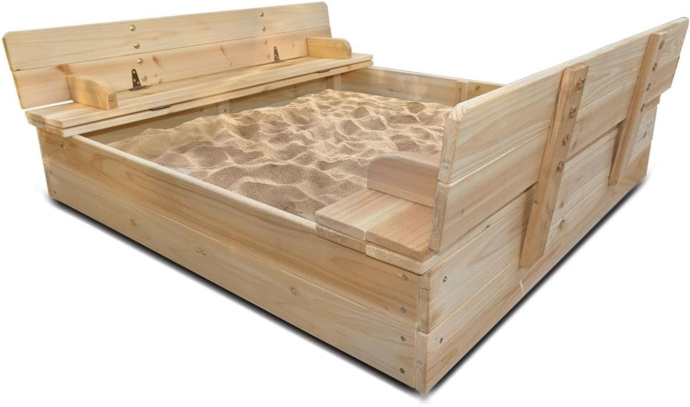 Lifespan Kids Strongbox Square Sandpit image number 1