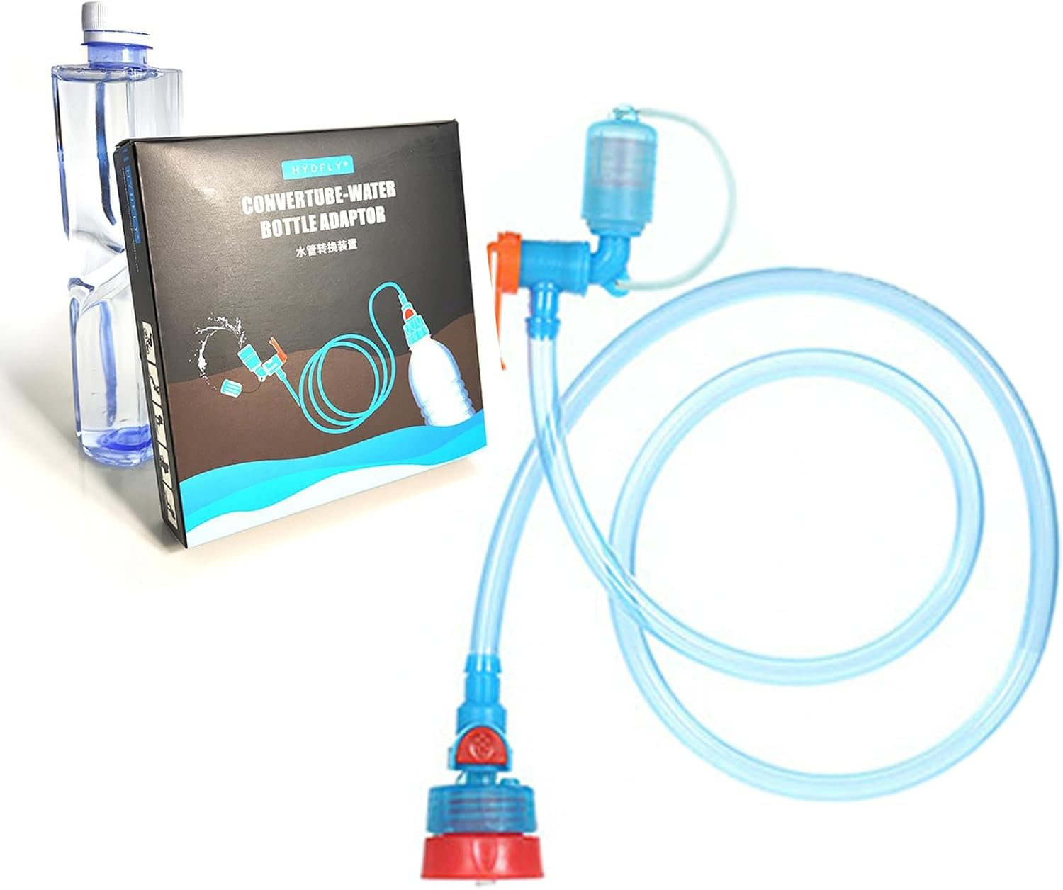 Water Bottle Drink Tube,Hose Hydration Bladder, Reservoir Hose Kit,Replacement Water Bottle Tube,Water Bottle Tube Adjuster image number 1