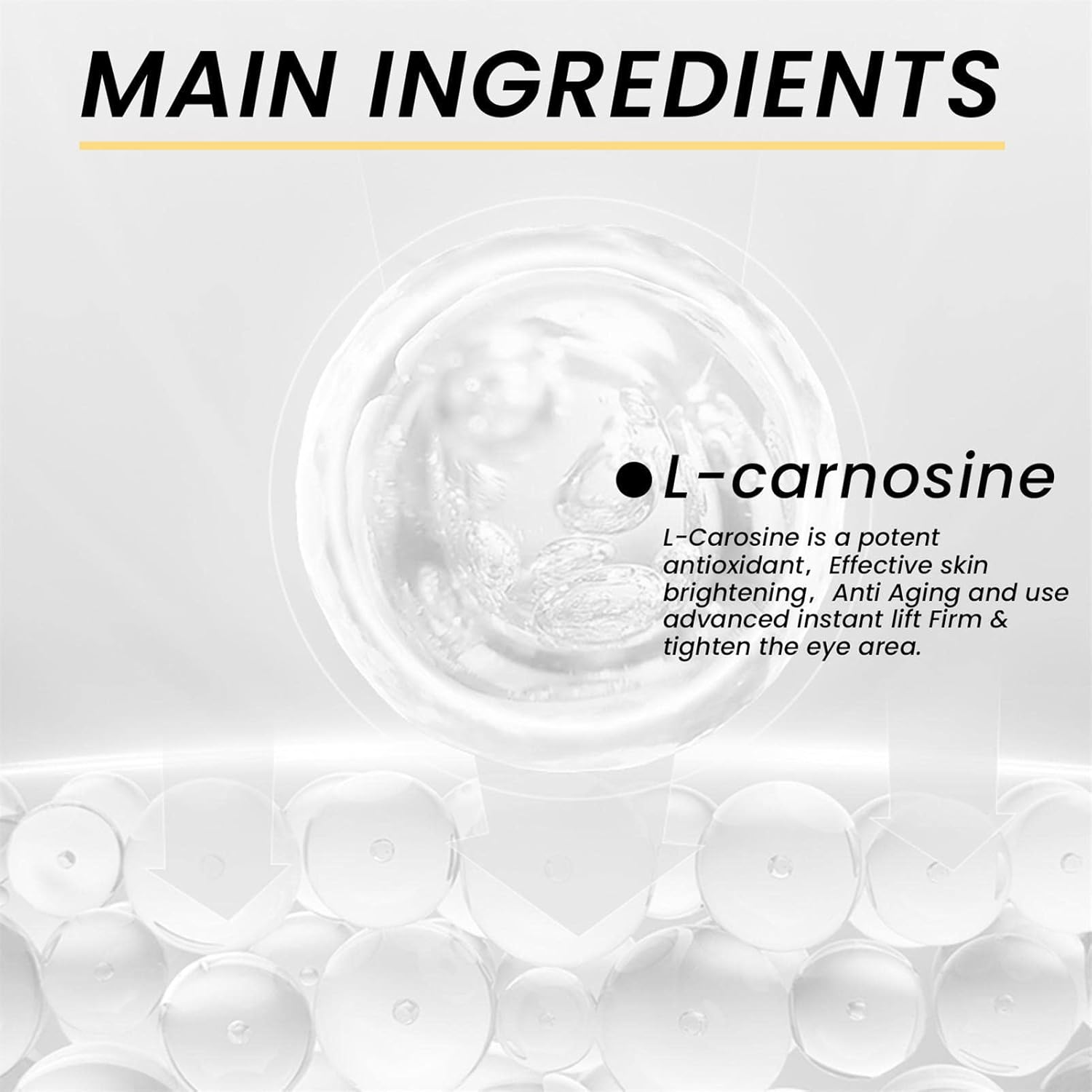 15Ml Instant Eye Tightener Eye Cream | Firming Eye Cream to Reduces Under-Eye Bags, Dark Circles & Puffiness | Lift Firming Anti-Wrinkle Eye Tightener image number 3