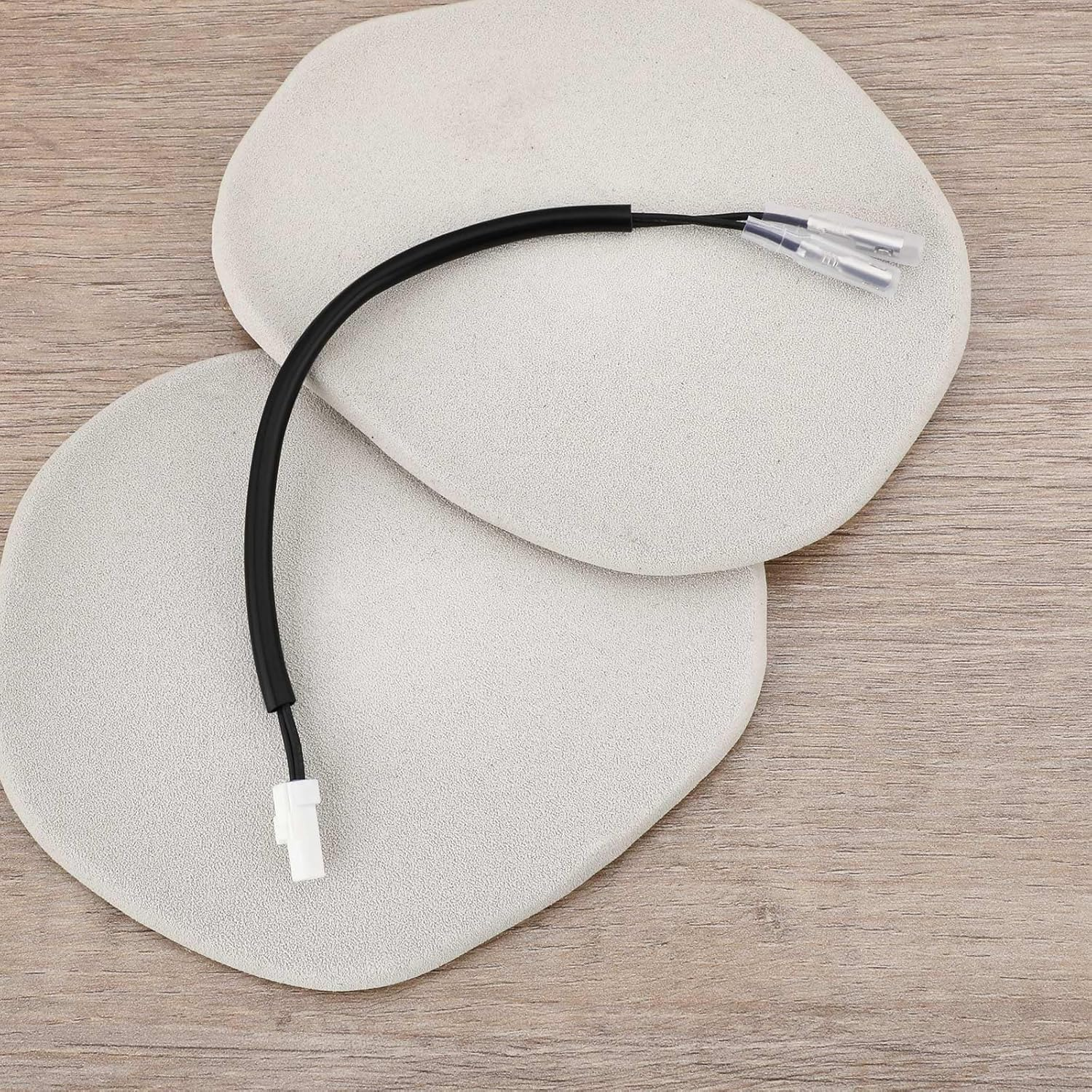 2Pcs Motorcycle LED Indicator Adapter Cable Harness Compatible with Ducati image number 5