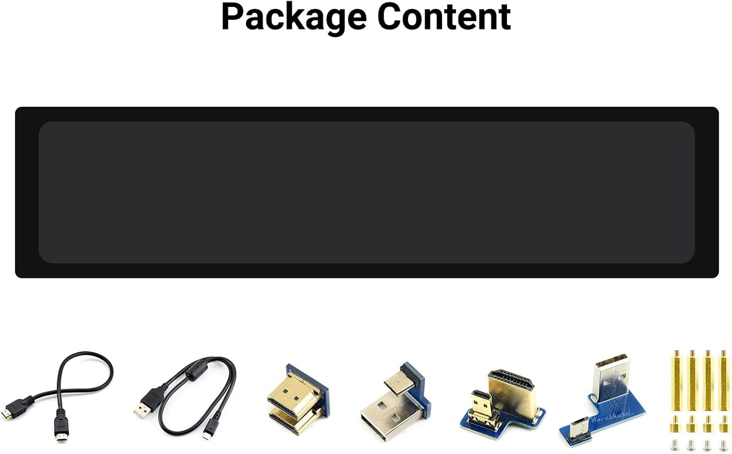 Waveshare 11.9Inch Capacitive Touch Screen LCD for Raspberry Pi Jetson Nano 320&times;1480 Hdmi-Compatible IPS Display Monitor for Windows image number 6