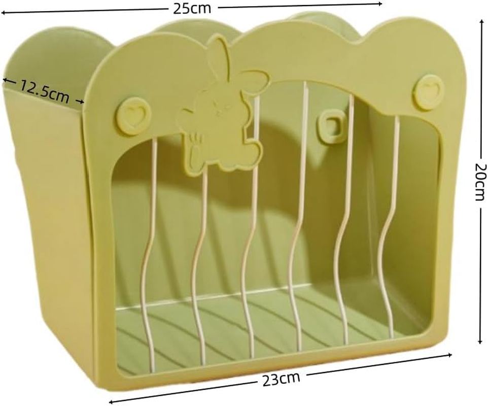 GYWHOOFT Rabbit Feeder, Hanging Hay Holder for Small Animals, Rabbits, Dwarf Rabbits, Guinea Pigs (Green) image number 3