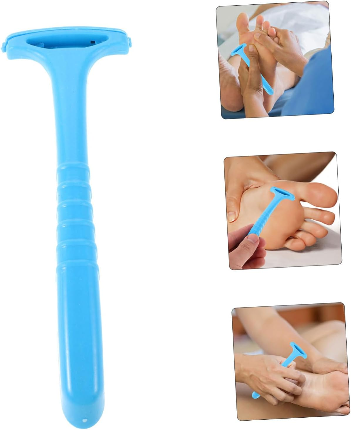 IWOWHERO 10Pcs Foot Scraper for Dead Skin Heel Scraper for Feet Professional Pedicure image number 2