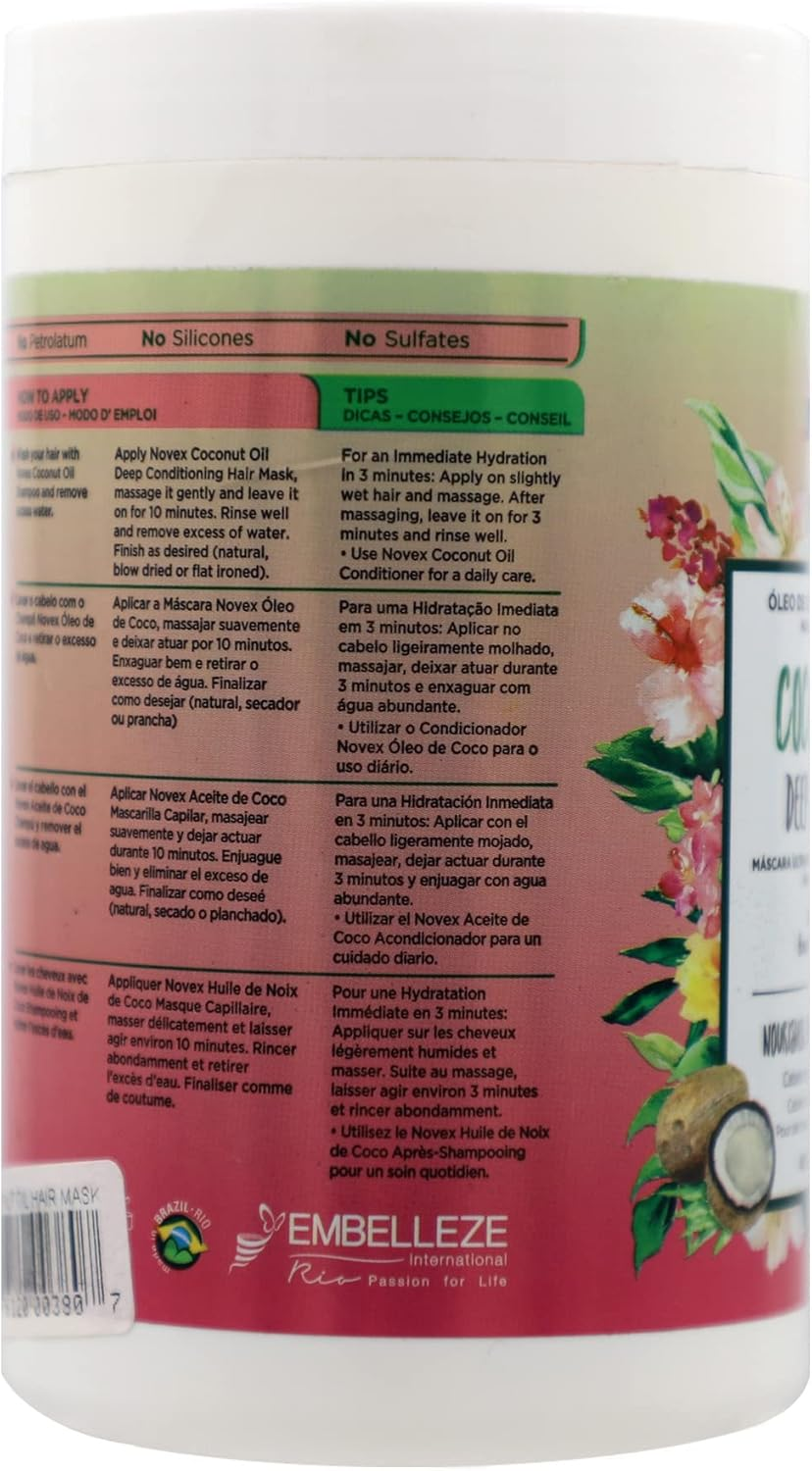 Novex Coconut Hair Mask 14Oz/400G image number 5