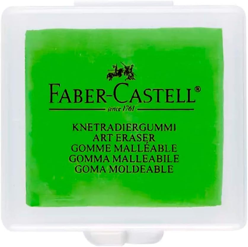 Faber-Castell Eraser. Zuf&auml;llige Farbe in Brombeer, Lemon Oder T&uuml;rkis