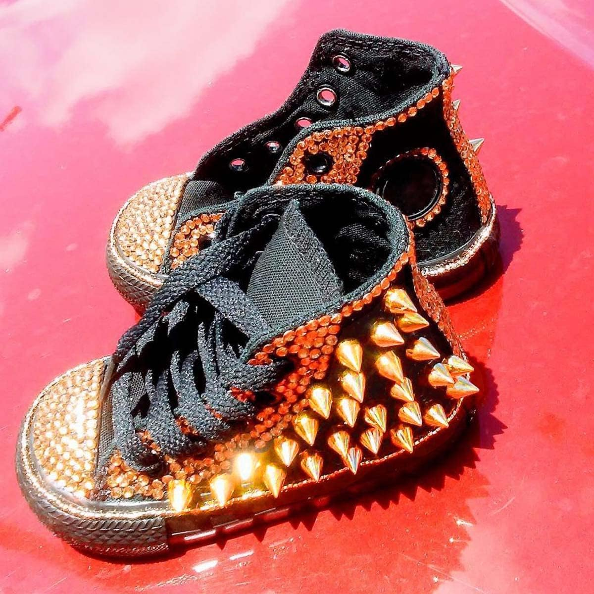 100 Pairs Cone Spikes Screwback Studs, Cone Gold Studs and Spikes Punk, DIY Leather Craft Cool Rivets Punk(7X10Mm) - Silver image number 3