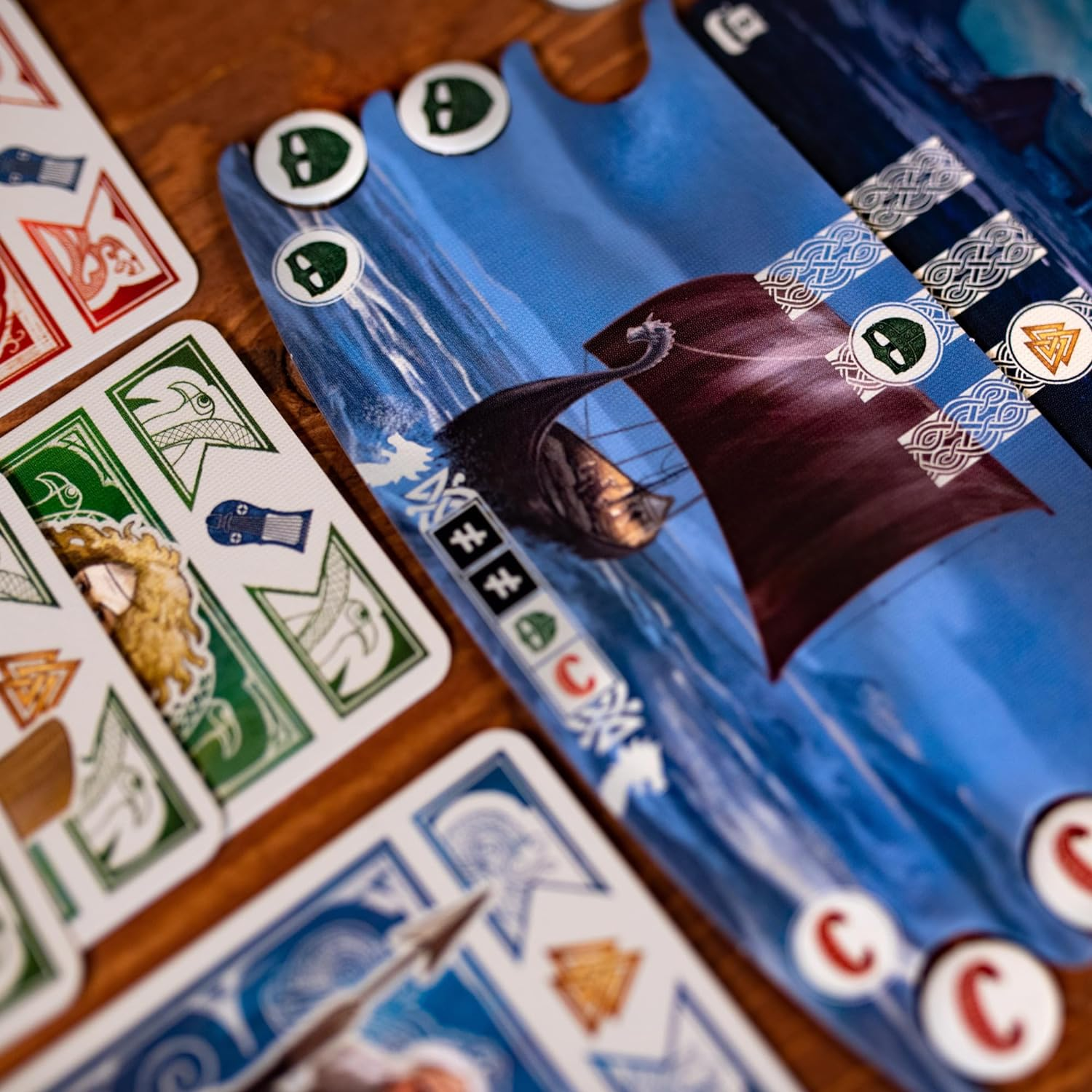 Pandasaurus Games Knarr Board Game for 2-4 Players, Ages 8+ image number 1