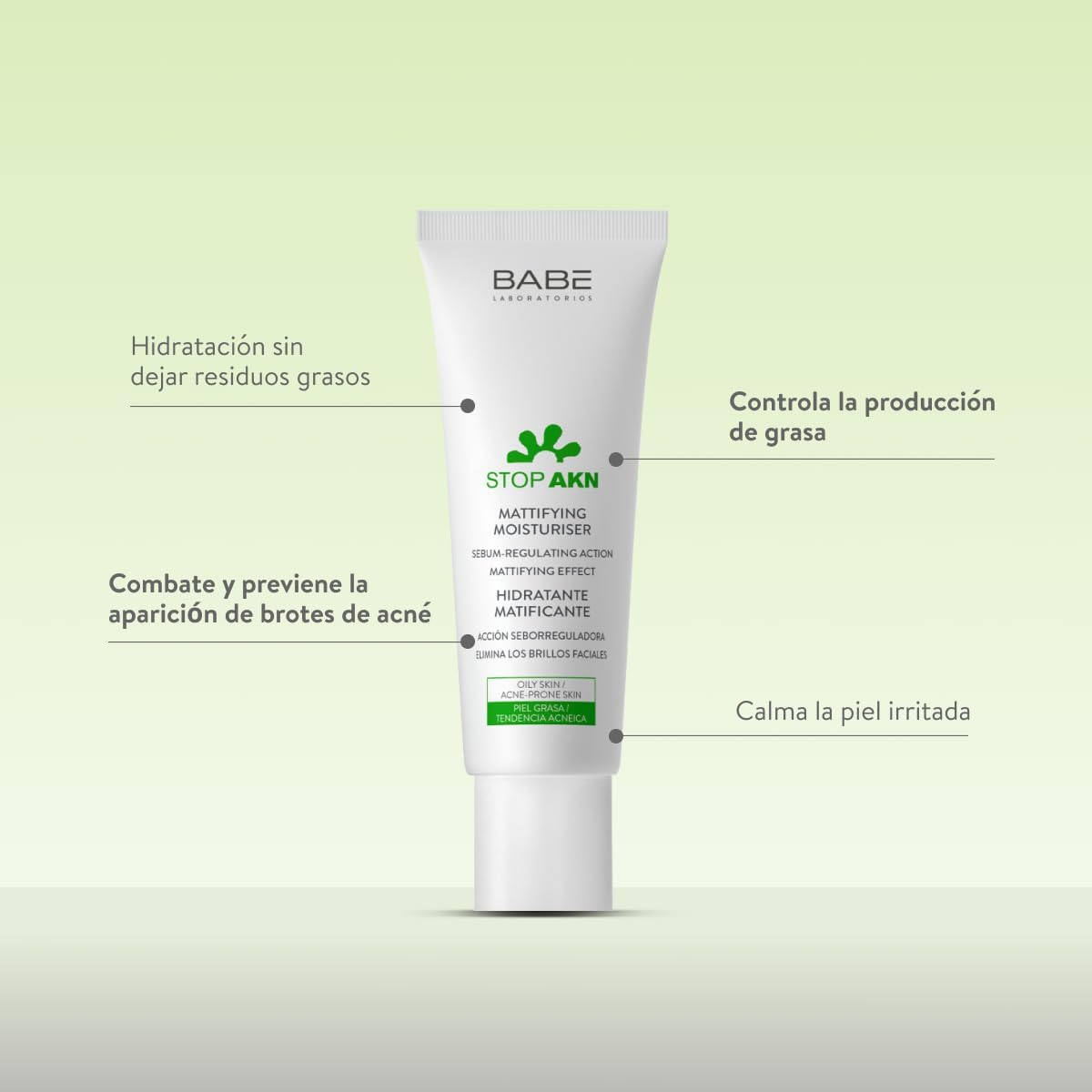 Babe Stop Akn Hidratant Matificante 50 Ml image number 4