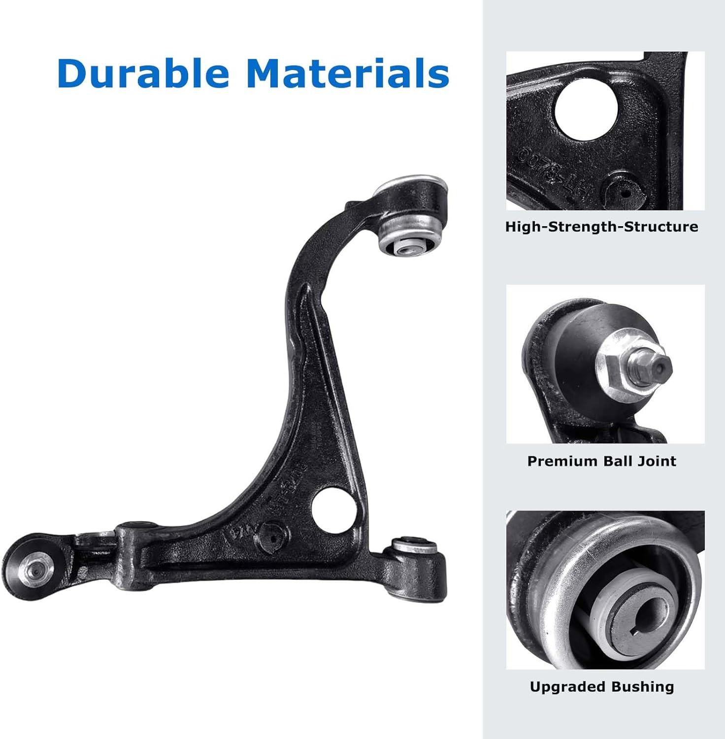 2Pcs Front Lower Control Arms with Ball Joint Bushing Set Replacement for Ford Falcon AU 2 BA BF XR6 XR8 2000-2008 Sedan Wagon Ute Left and Right Side