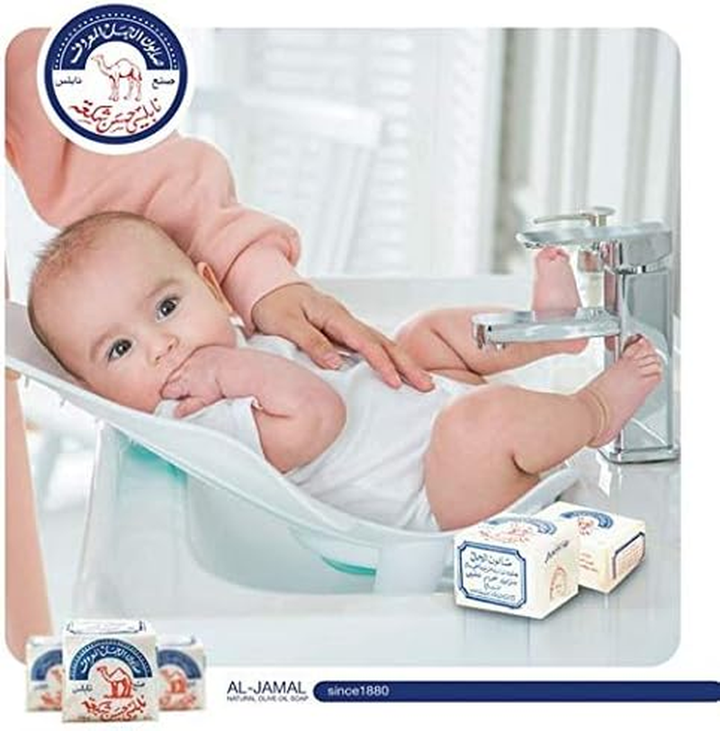 Olive Oil Nablus Soap Bar Al Jamal from the Holy Land 140Ml (2 Bars) image number 3