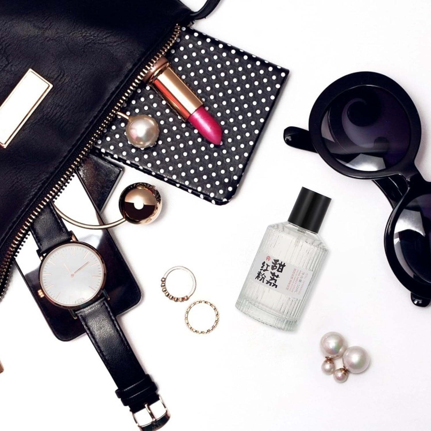 PLAFOPE Japanese Style Fresh Perfume 50Ml Portable Fragrance for Women Men Light Scent Travel Daily Use image number 3