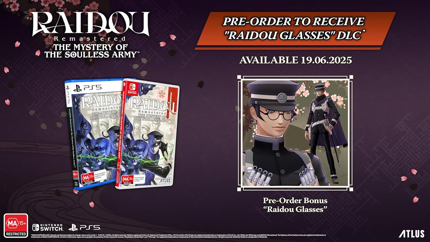 RAIDOU Remastered: the Mystery of the Soulless Army - Playstation 5