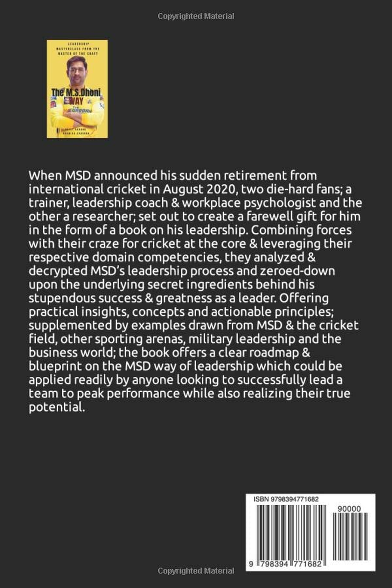 The M.S. Dhoni Way - Leadership Masterclass from the Master of the Craft image number 1