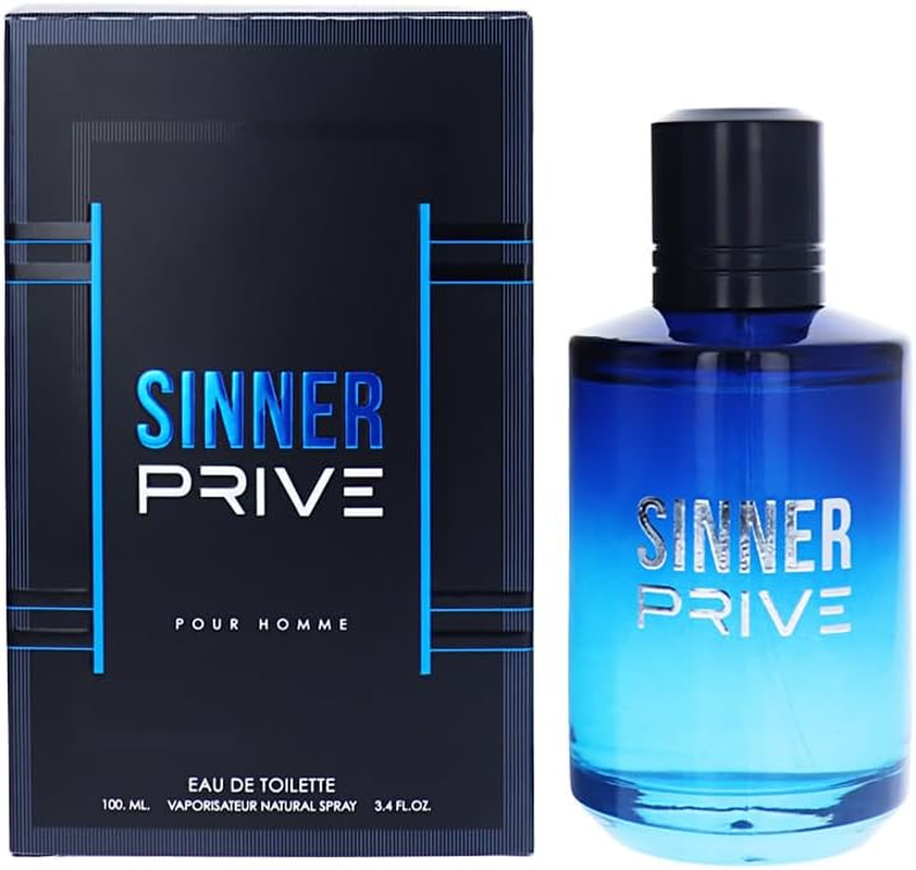 Mirage Diamond Collection Sinner Prive Eau De Toilette Spray for Men 100 Ml