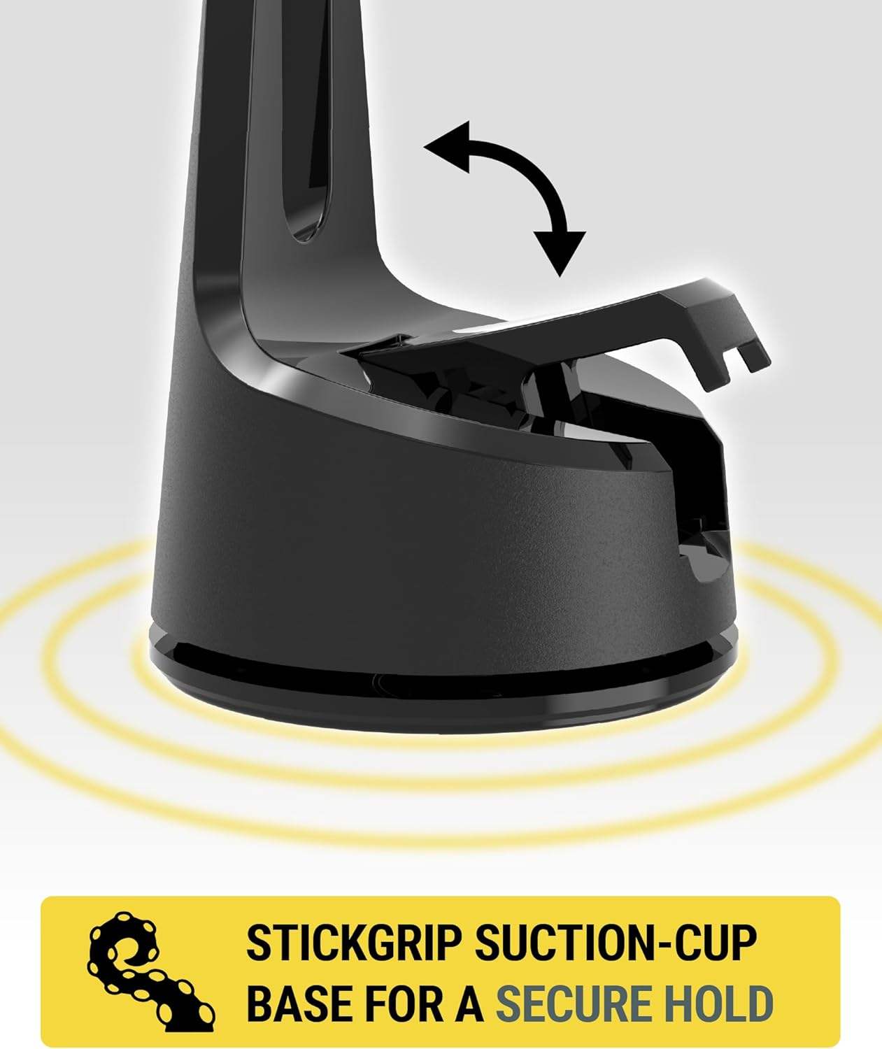 Scosche MPQ6 Magnetic Phone Holder for Car Dashboard/Windshield, 15W Wireless Fast Car Charger Stand, Hands Free Cell Phone Mount Compatible with Iphone 17/16/15/14/13/12 Series & Magsafe Case image number 5