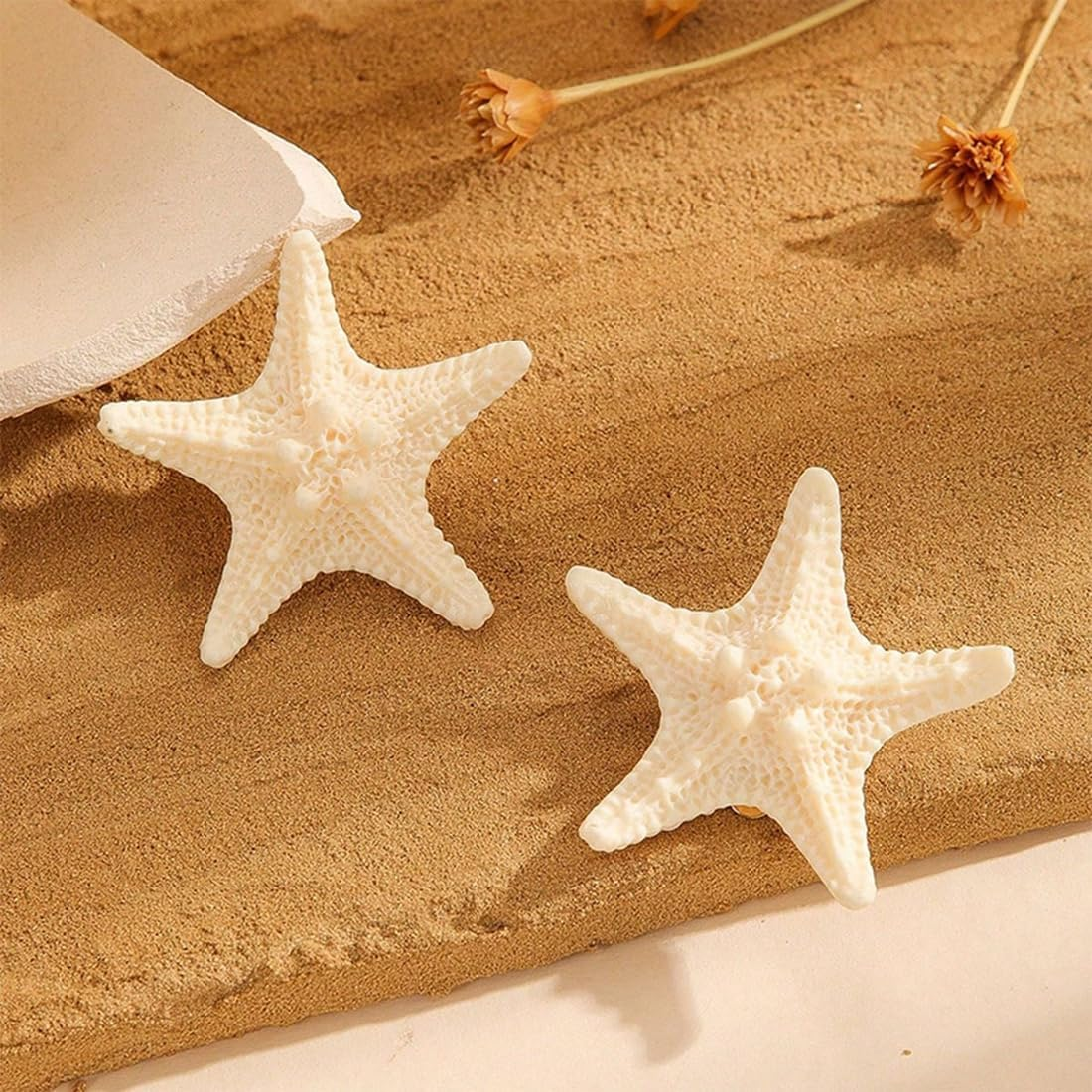 CATOR Starfish Hair Clips Kids, Pack of 10 Resin Mermaid Hair Accessories, Mermaid Hair Accessories, Children'S Hair Clips Set, Starfish Decoration for Everyday Use and Parties image number 2