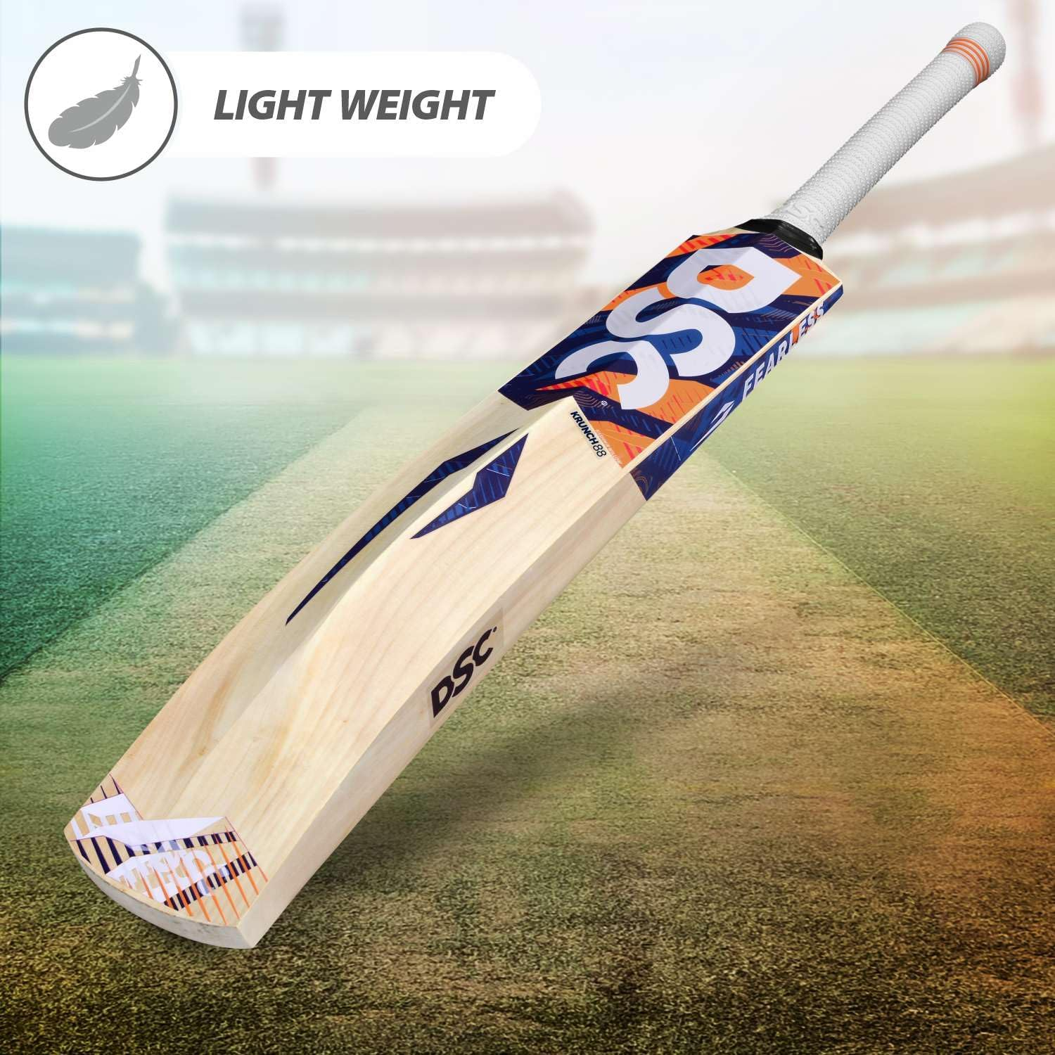 DSC Krunch 88 Men'S Kashmir Willow Cricket Bat image number 1