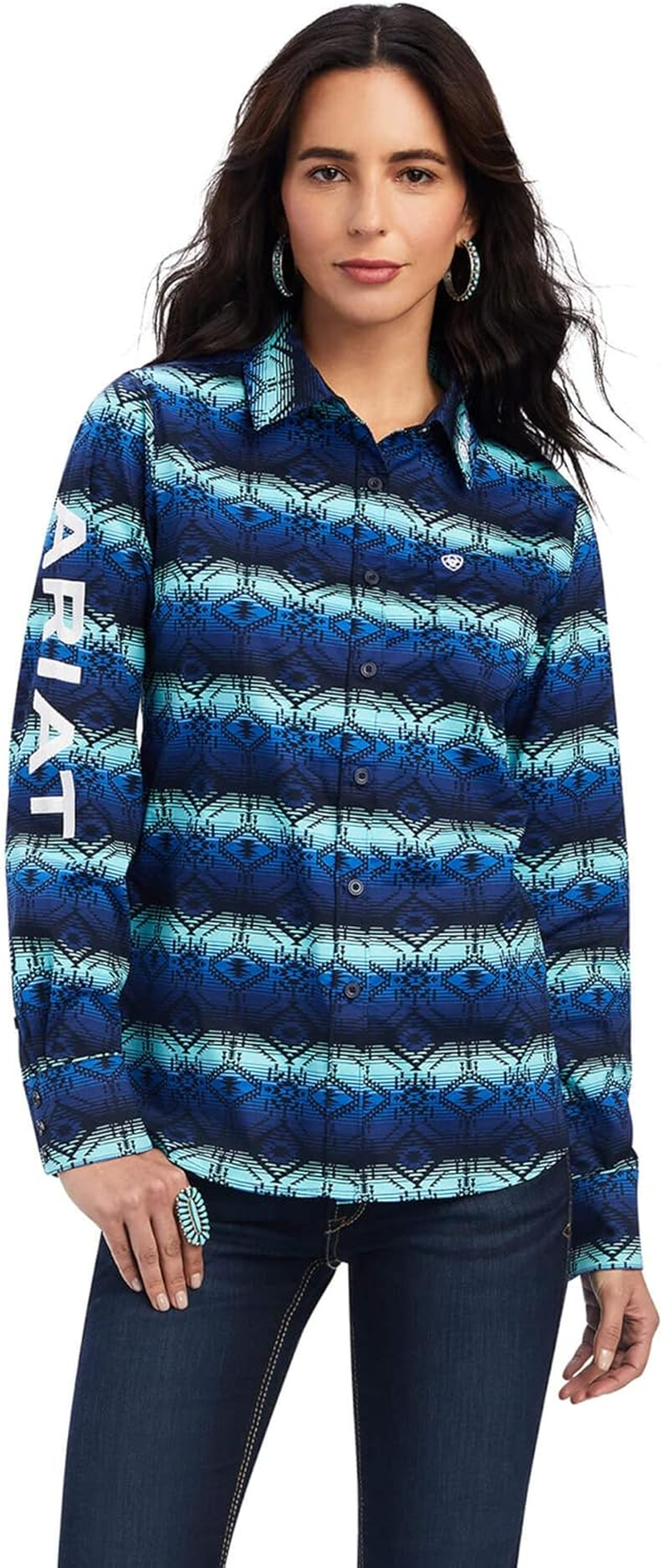 ARIAT Women'S Team Kirby Stretch Shirt